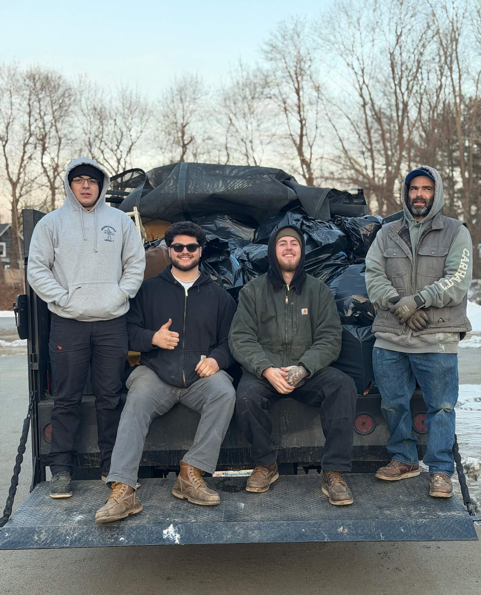 SJ Hauling & Junk Removal Crew